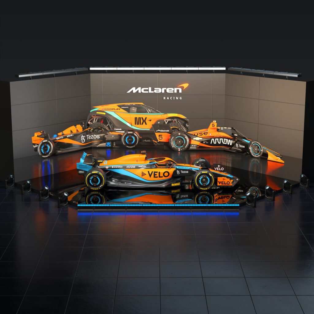 2022 McLaren Racing four series