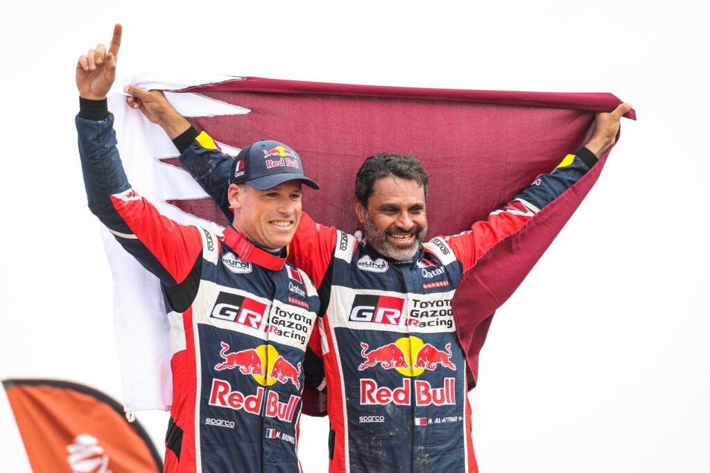 Al-Attiyah e Baumel vincitori della categoria auto della Dakar 2023