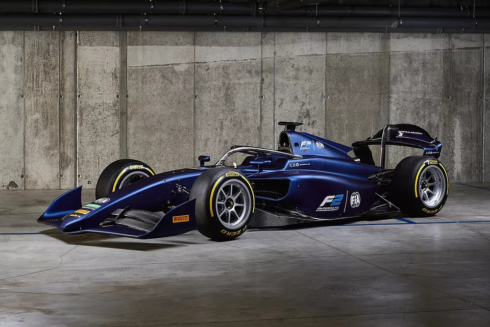 FIA unveils nextgeneration F2 car